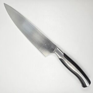Oneida Vanguard Collection Chef's Knife Stainless Steel Black Handle 8" inch